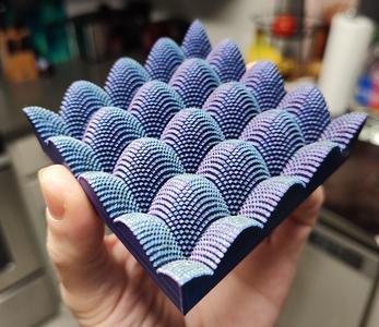 Parabolic Wave Grid Panel No. 1