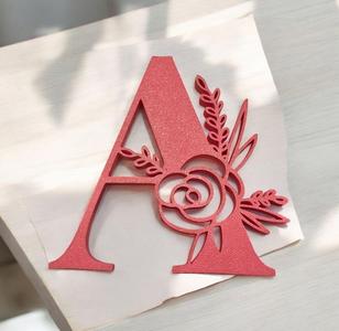 Letter A decoration