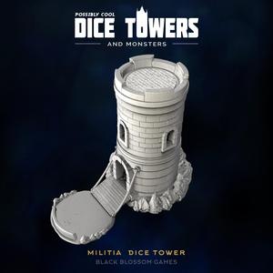 C05 Militia :: Possibly Cool Dice Tower