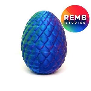 Twist Lock Dragon Egg | Print in Place | NO Support