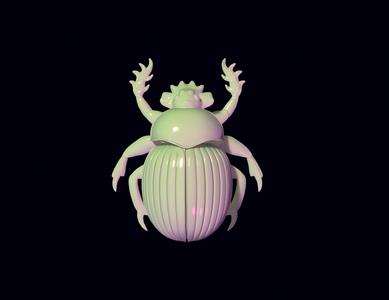 Scarab Beetle Toy