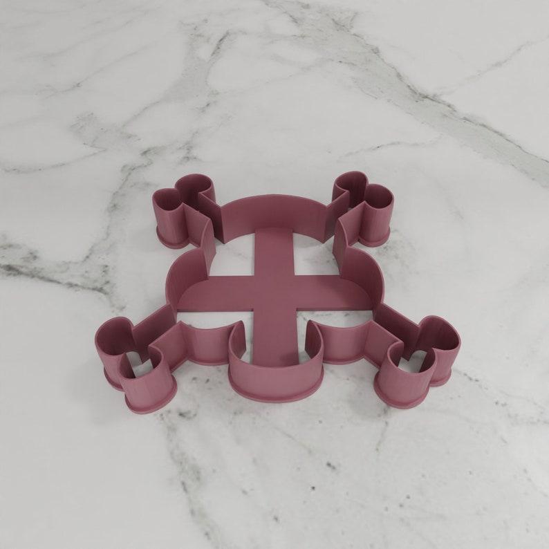 3D Skull Cookie Cutter for Kids with 3D Print Stl Files & Skull Art, 3D Printing, Small Cutters, Cake Cutters, Biscuit Cutter, Cookie Mold