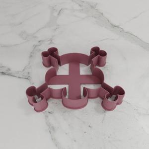 3D Skull Cookie Cutter for Kids with 3D Print Stl Files & Skull Art, 3D Printing, Small Cutters, Cake Cutters, Biscuit Cutter, Cookie Mold