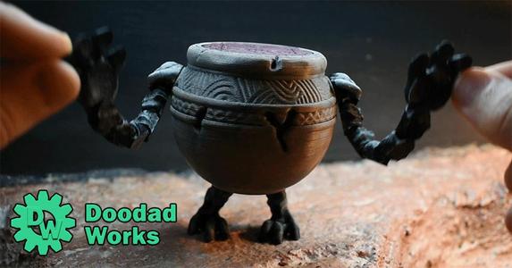 Elden Ring Pot Boy, Semi- Articulated, Support Free