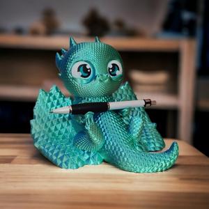 Dragon Pen Holder + Piggy Bank ( Support Free )