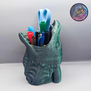 Dragon Head Pencil Holder
