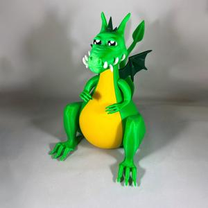 Chonk the Dragon STL File – NO AMS – COMMERCIAL LICENSE
