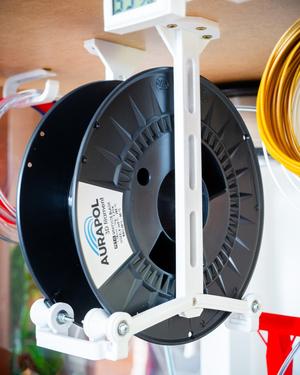 Hanging Filament Holder with Rollers