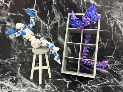 IKEA Kallax Shelving Unit (10% scale)