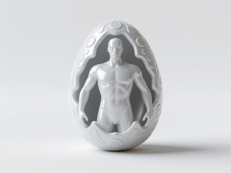 Easter Egg Print in Place