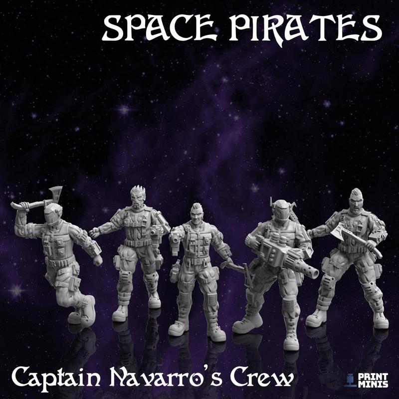 Modular Navarro Pirate Crew – Space Pirates