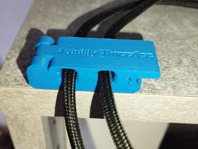 Print-in-Place Cable Holder