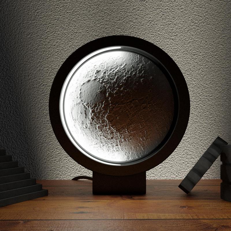 Eclipse – 50th anniversary lamp for “The Dark Side of The Moon” album by Pink Floyd