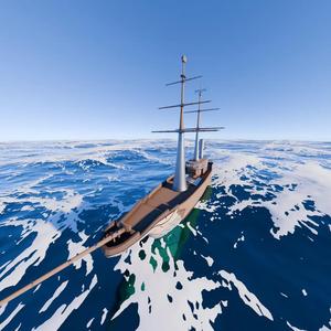 The Perseus ship from “Dr. Stone”