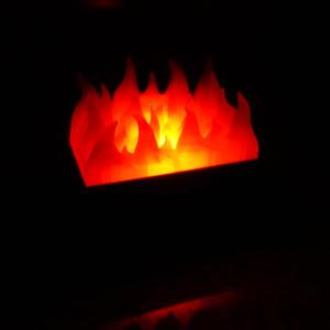 Dumpster Fire LED Tea Light