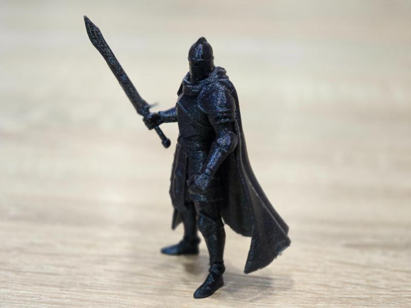 Knight holding a sword