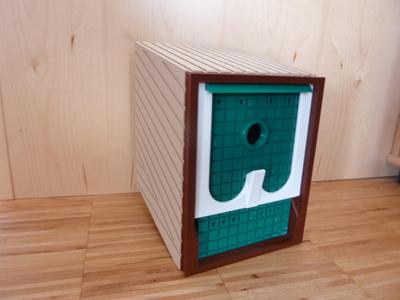 Birdhouse with good airflow and easy to clean