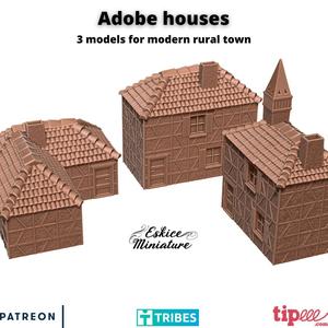 Adobe houses – 28mm
