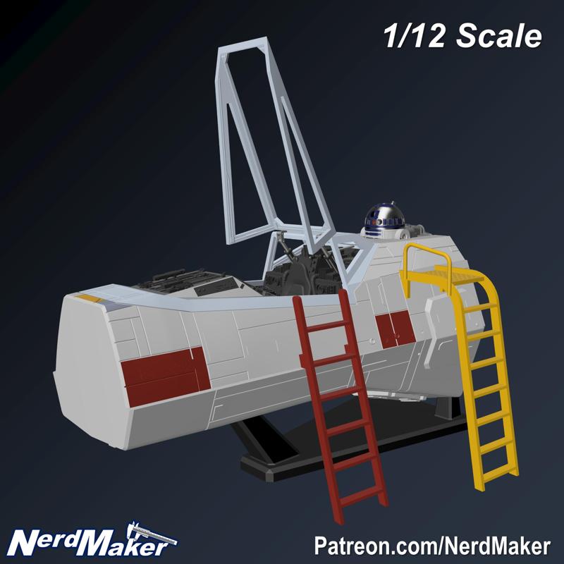 Model-X Cockpit Diorama 1-12