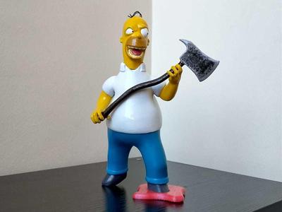 The Simpsons Homer The Shinning TreeHouse of Horror V