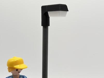 Angled Street Lamp