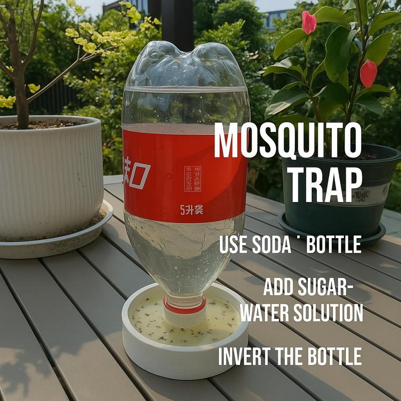 🦟Smart Refill Mosquito Trap Base mosquito killer Sugar water trap ant killer