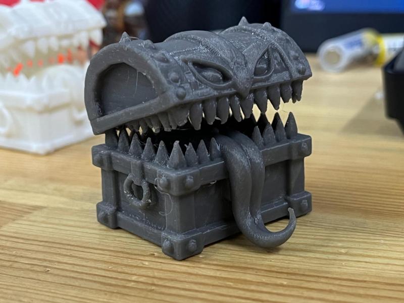 DnD Mimic Chest Monster | Fantasy RPG Prop for DnD