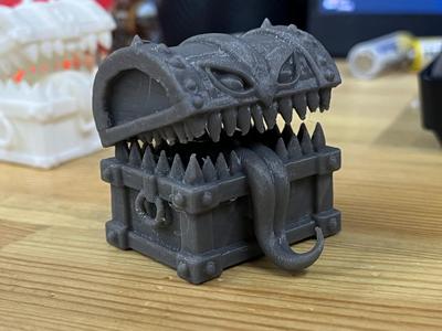 DnD Mimic Chest Monster | Fantasy RPG Prop for DnD
