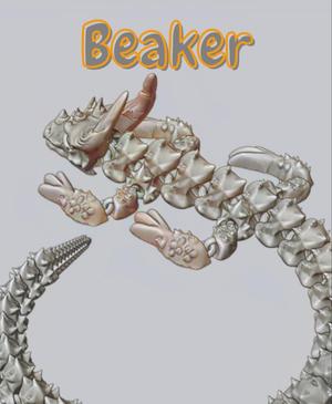 Beaker Articulated Dragon Mesh Mayhem