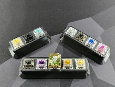Keyboard Switch Tester & Keycap Display   