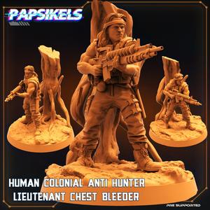 HUMAN COLONIAL ANTI HUNTER LIEUTENANT CHEST BLEEDER