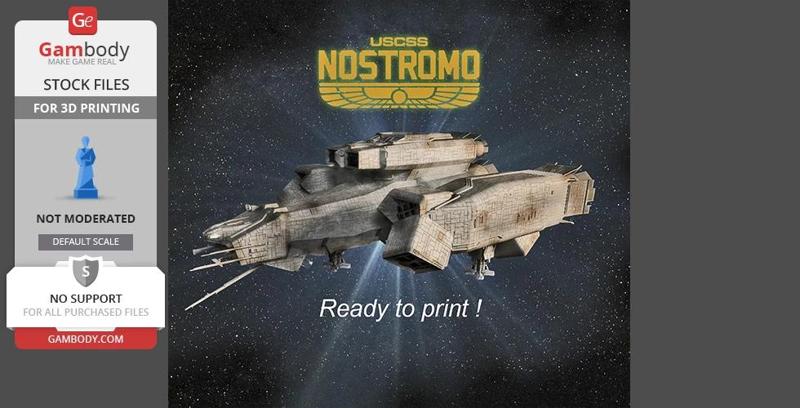 Alien’s Nostromo Spaceship