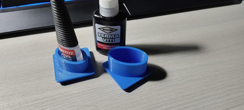 Parametric round and elliptical holder for Gridfinity