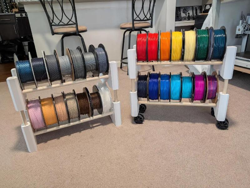 Stronger Filament Spool Rack