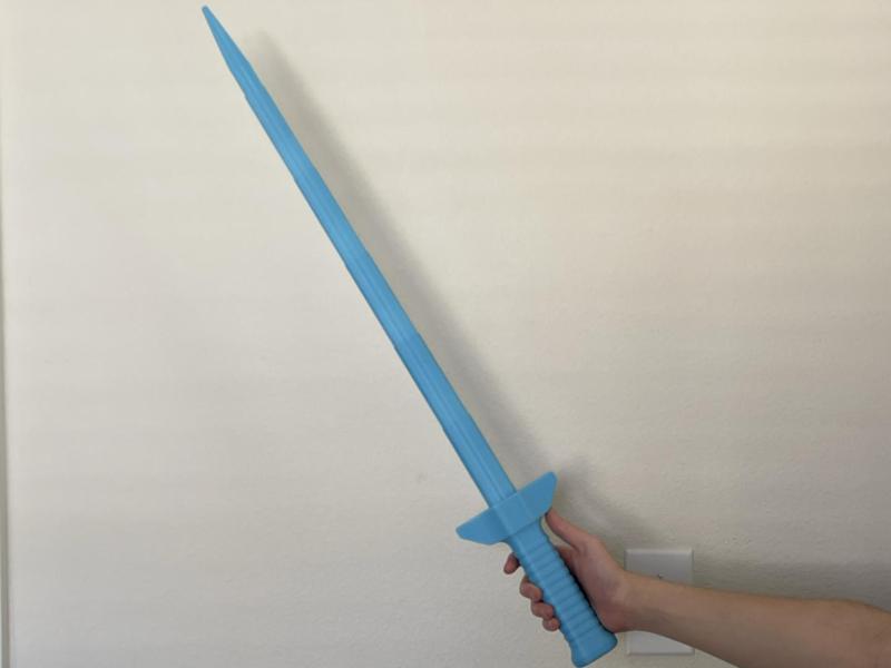 Print-in-Place Collapsible Warrior Sword