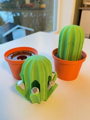 Cactus battery storage (print in place)