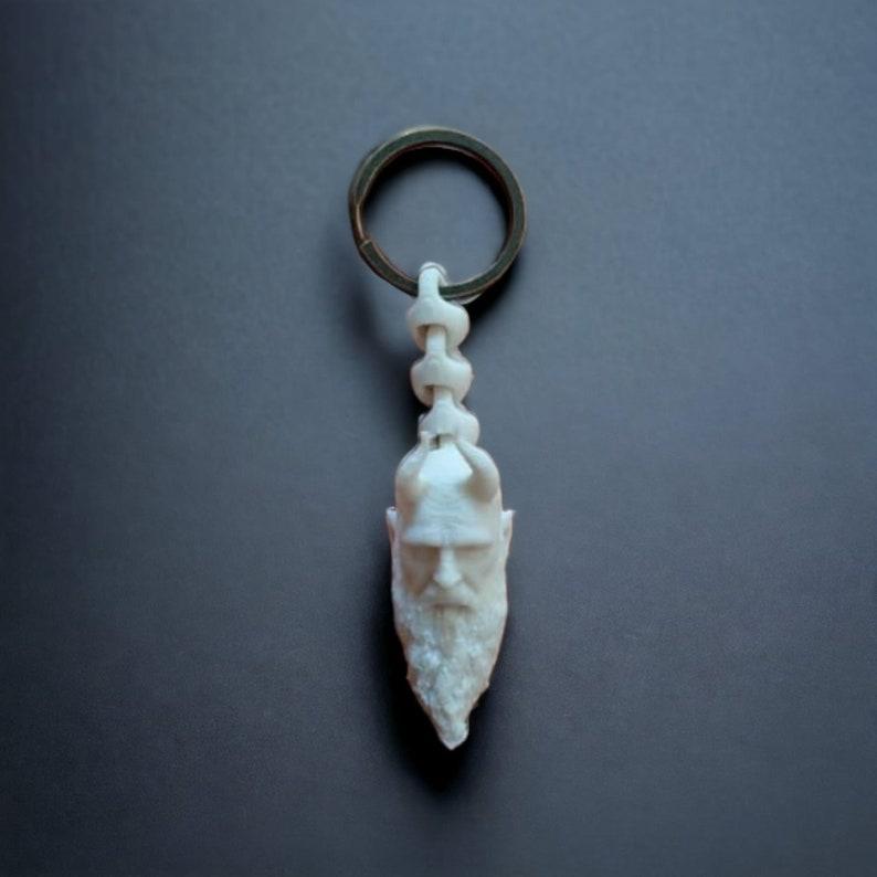 Mimir Keychain 3D STL Files, 3D Keychain Print Files