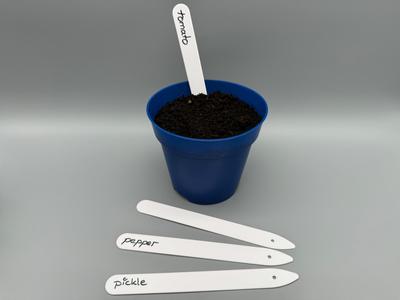 Plant label, plant sign 17x160mm