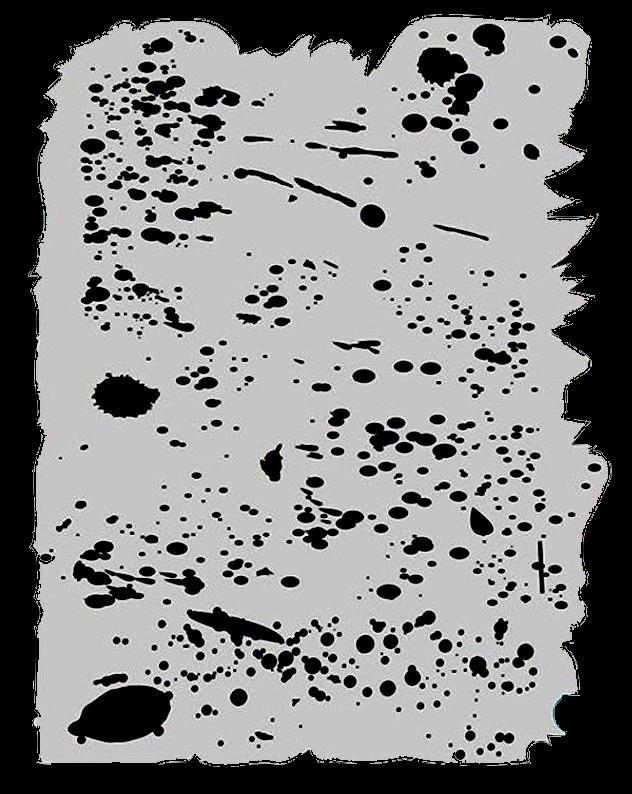 Weathering Stencil for Airbrush