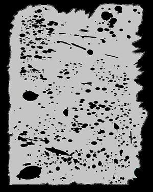 Weathering Stencil for Airbrush