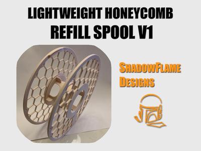 Lightweight Honeycomb Refill Spool (Re-Usable) V1