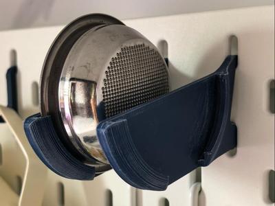 IKEA Pegboard – Powder Bowl Holder