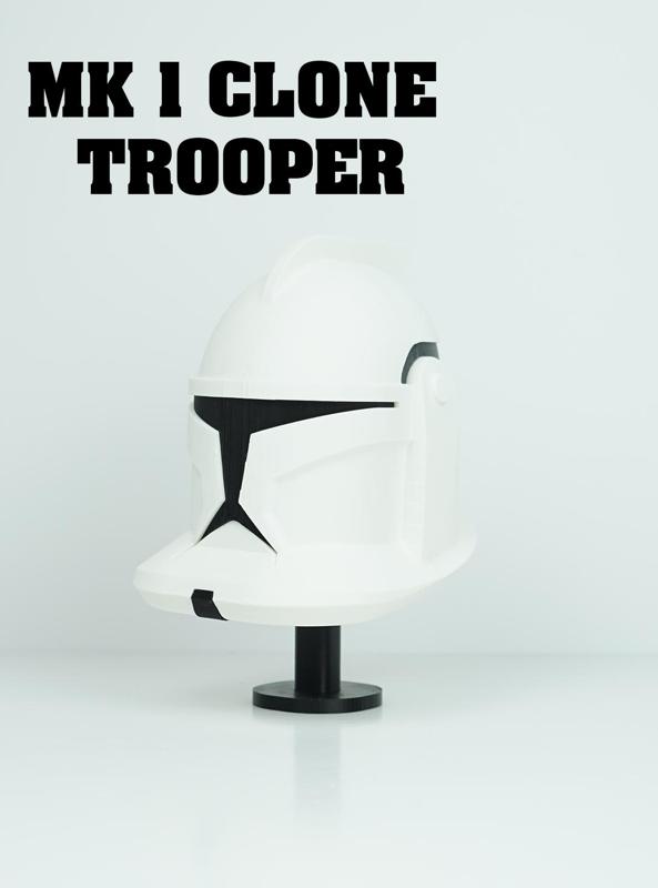 Mk 1 Clone Trooper Helmet Heroes!! (No Need for AMS, Supports, or Glue!)