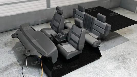 1/10 Interior for Toyota Land Cruiser 80 series (LC80)