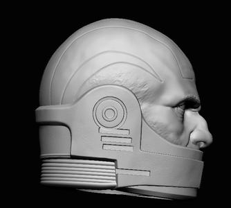Darth Malak Head Sculpt and Armor – Star Wars Action Figure – 3D Print File STL