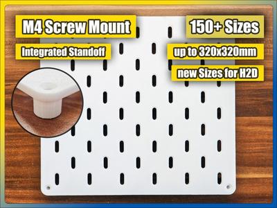IKEA Skadis with Standoff (10mm)