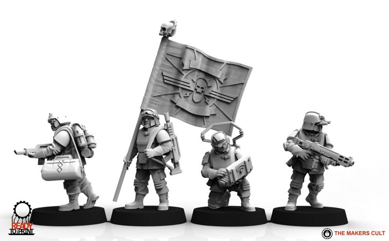 Universal Guard – Command Squad Builder