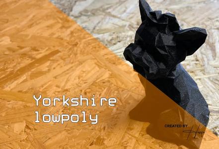 Yorkshire lowpoly (Decoration)(No Supports!) FIXED