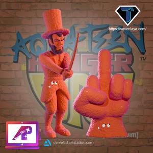 Aquateen Meatwad forms 6 in 1
