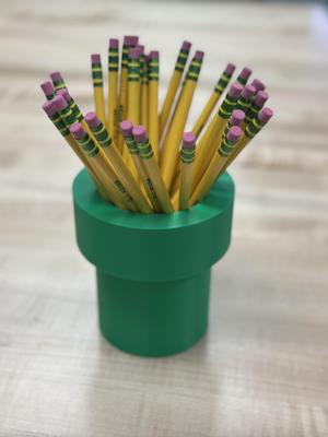 Mario Indoor Planter/Pencil Holder